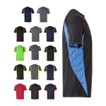 Maglietta tecnica bicolore interamente in poliestere 160 g/m2 Velilla vari colori