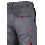 Pantaloni da lavoro multitasche in cotone e poliestere 200g/m2 Velilla color rosso sesta vista