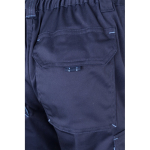 Pantaloni da lavoro multitasche in cotone e poliestere 200g/m2 Velilla color azzurro sesta vista