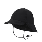 Cappello pescatore con ampia aletta posteriore per protezione solare