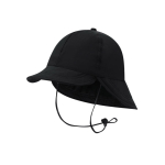 Cappello pescatore con ampia aletta posteriore per protezione solare seconda vista