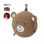 Set cuscino poggiatesta e mascherina per bambini in custodia orsetto