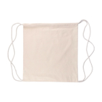 Zaino con coulisse in cotone naturale Oeko-Tex® da 150 g/m2 seconda vista
