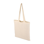Shopper in cotone naturale Oeko-Tex® da 140 g/m2 terza vista