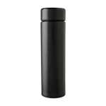 Thermos in acciaio inox riciclato con infusore da tè removibile 425ml color nero prima vista