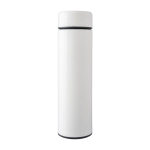 Thermos in acciaio inox riciclato con infusore da tè removibile 425ml color bianco seconda vista