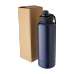 Borraccia in acciaio inox con scomparto inferiore da 1 l