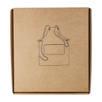 Grembiule in poliestere e cotone con 2 tasche frontali da 280 g/m2 terza vista