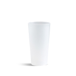 Bicchiere in plastica riutilizzabile prodotto in EU da 400ml color traslucido