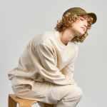 Cappellino in cotone stile militare con chiusura in velcro 215 g/m2 vue 5