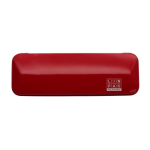 Astuccio in metallo con 1 portamine e 1 penna con inchiostro nero color rosso prima vista
