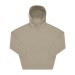 Felpa oversize unisex ecologica con cappuccio da 350 g/m2 B&C color sabbia