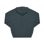 Felpa oversize unisex ecologica con cappuccio da 350 g/m2 B&C color verde scuro vue detaillée 2
