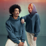 Felpa oversize unisex ecologica con cappuccio da 350 g/m2 B&C
