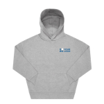 Felpa oversize unisex ecologica con cappuccio da 350 g/m2 B&C vue d'impression