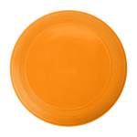 Frisbee da Ø23 in plastica personalizzato con il tuo logo Santa Monica color arancione prima vista