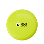 Frisbee da Ø23 in plastica personalizzato con il tuo logo Santa Monica color verde chiaro  vista area di stampa
