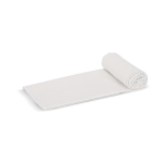Asciugamano in RPET con tecnologia ad asciugatura rapida 200 g/m² 70 x 140 cm color bianco/grigio seconda vista