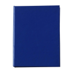 Post-it con fogli di diverse dimensioni e colori color blu prima vista