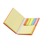 Post-it con fogli di diverse dimensioni e colori seconda vista