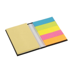 Post-it con copertina rigida e fogli di varie dimensioni e colori color nero sesta vista