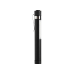 Torcia personalizzabile con luce COB, magnete e clip in metallo color nero settima vista
