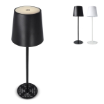 Lampada da tavolo in alluminio ricaricabile con altezza regolabile