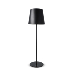 Lampada da tavolo in alluminio ricaricabile con altezza regolabile vista area di stampa
