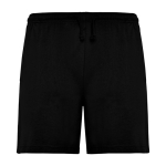 Pantaloncini unisex elastico in vita 200g/m2 Roly Direct Sport color nero seconda vista