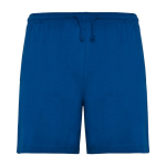 Pantaloncini unisex elastico in vita 200g/m2 Roly Direct Sport color blu reale seconda vista