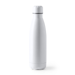 Borraccia in acciaio inox per sublimazione 700 ml color bianco prima vista d'uso