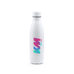 Borraccia in acciaio inox per sublimazione 700 ml color bianco vista dettaglio 5