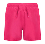 Costume da bagno in poliestere con tasche 100g/m2 Roly Direct Aqua color rosa fluorescente seconda vista