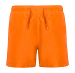 Costume da bagno in poliestere con tasche 100g/m2 Roly Direct Aqua color  arancione fluorescente seconda vista