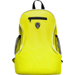 Zaino sportivo con logo multitasche con foro cuffie più colori Travel color giallo seconda vista