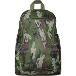 Zaino sportivo con logo multitasche con foro cuffie più colori Travel color mimetico seconda vista