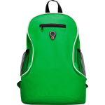 Zaino sportivo con logo multitasche con foro cuffie più colori Travel color verde menta seconda vista