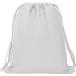 Sacca sportiva in poliestere 150 g/m2 color bianco seconda vista