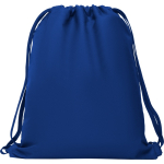 Sacca sportiva in poliestere 150 g/m2 color blu reale seconda vista