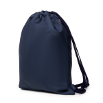 Sacca sportiva in poliestere 150 g/m2 color blu mare vista dettaglio 3
