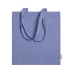 Borse personalizzabili in cotone riciclato da 120 g/m² Eco Recycle color rosso prima vista d'uso