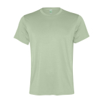 T-shirt tecnica uomo poliestere riciclato 100g/m2 Roly Direct Slam color verde tenue seconda vista