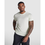 T-shirt tecnica uomo poliestere riciclato 100g/m2 Roly Direct Slam color verde tenue prima vista d'uso