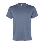 T-shirt tecnica uomo poliestere riciclato 100g/m2 Roly Direct Slam color blu grigiastro seconda vista