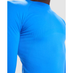 Maglietta termica senza cuciture adattabile 200 g/m² Roly Direct Prime color blu reale vista dettaglio 3