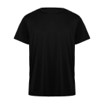 T-shirt tecnica in poliestere 135 g/m2 Roly Direct Daytona color nero seconda vista