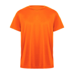 T-shirt tecnica in poliestere 135 g/m2 Roly Direct Daytona color  arancione fluorescente seconda vista