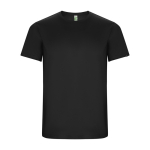 T-shirt tecnica in tessuti riciclati 135 g/m2 Roly Direct Imola color grigio topo seconda vista