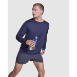 T-shirt tecnica lunga poliestere 125g/m2 Roly Direct Estoril L/S color blu mare sesta vista d'uso