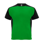 T-shirt tecnica raglan in poliestere 140 g/m2 Roly Direct Bugatti color verde bosco seconda vista